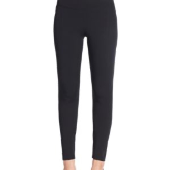 Helmut Lang Women's Size P ( XS) Black Reflex Skinny Leggings - Picture 2 of 9